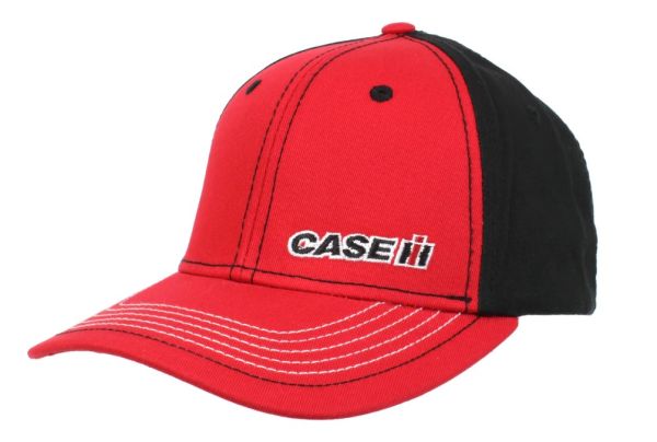 CNH11405 - Cappello CASE IH rosso con retro nero - 1