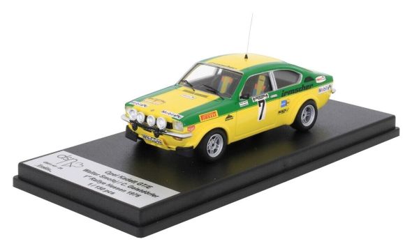 TRODSN28 - OPEL Kadett GT/E #7 1er au rallye Hessen 1976 W.SMOLEJ / C.GEISTDORFER - Edizione limitata a 150 esemplari ex. - 1