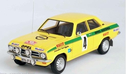 TRODSN44 - OPEL Asconda A #4 1er au rallye Rüsselsheim 1973 W.RÖHRL / J.BERGER - Tiratura limitata a 150 esemplari. - 1