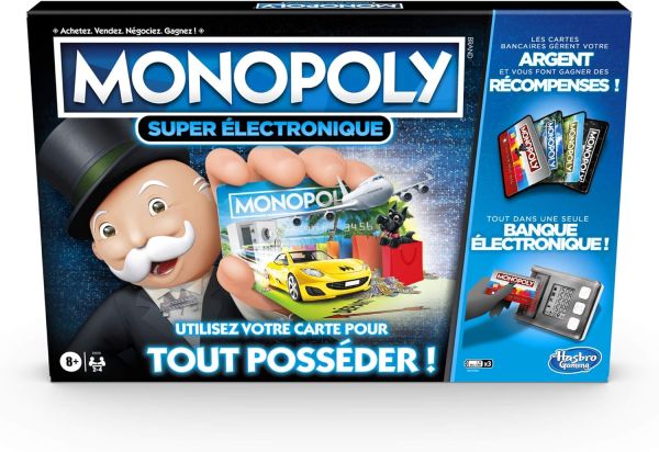 HASE8978 - MONOPOLY Super électronique | dadi 8 anni - 1