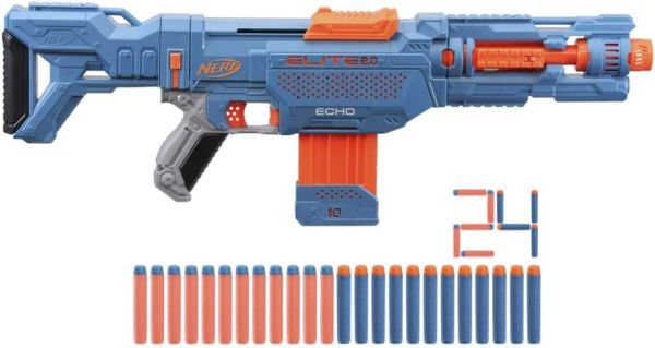 HASE9533 - NERF Elite 2.0 Echo CS-10 con 24 freccette - 1