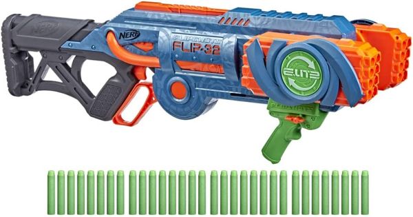 HASF2553 - NERF Elite 2.0 Flipshots Flip-32 con 32 freccette - 1