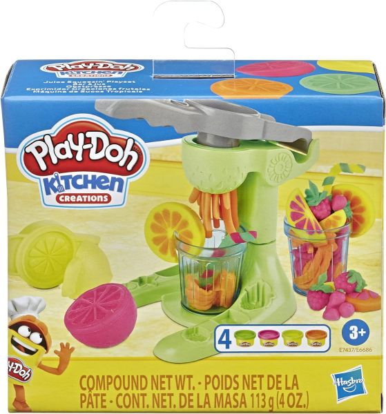 HASF7437 - Spremiagrumi con 4 vasetti PLAY-DOH Creazioni di cucina - 1