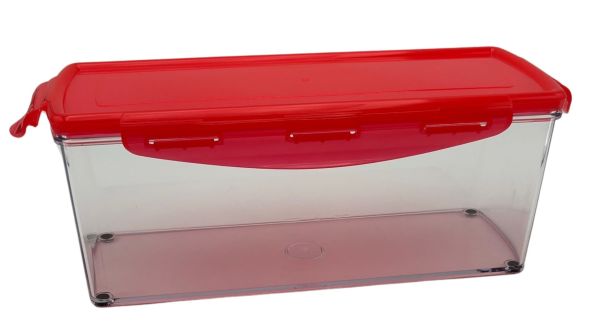 AKI0319 - NICIER DICER Genius - Lattina da 2 L con coperchio rosso - 1