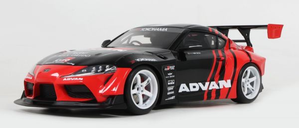 GT889 - TOYOTA Supra GR By Advan 2020 Nero e Rosso - 1