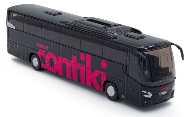 HOL8-1146A - VDL Futura Contiki bus turistico contrassegno rosa nero - 1