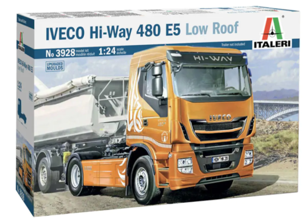 ITA3928 - Modello IVECO Stralis Hi-Way E5 480 4x2 da montare e verniciare - 1