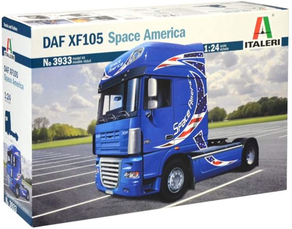 ITA3933 - Modello DAF XF 105 Super America 4x2 da montare e verniciare - 1