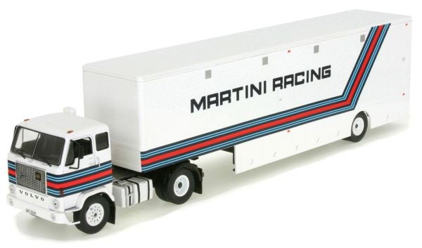 IXOTTR018 - Rimorchio furgone VOLVO F88 4x2 e Martini Racing - 1