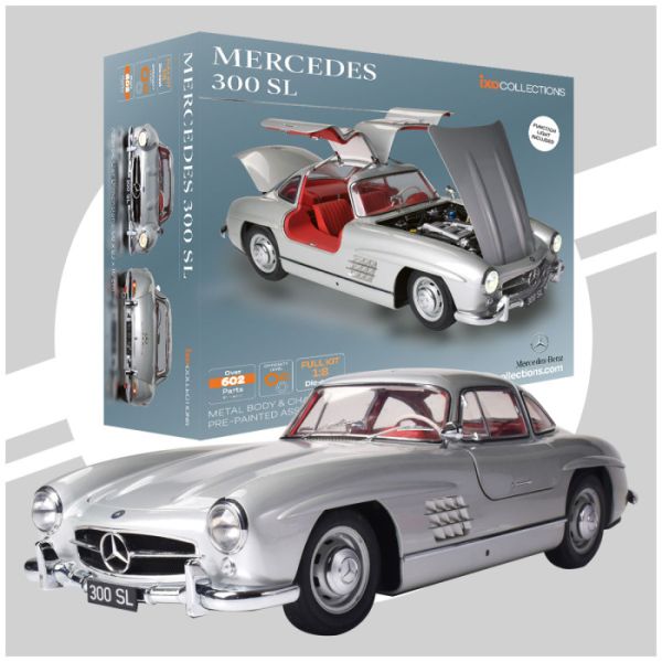 IXC.MBC.FK - MERCEDES-BENZ 300 SL argento - KIT COMPLETO 602 pezzi - 1