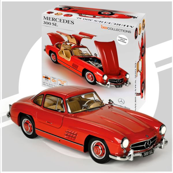 IXC.MBC.RED.FK - MERCEDES-BENZ 300SL Rosso - KIT COMPLETO 602 pezzi - 1