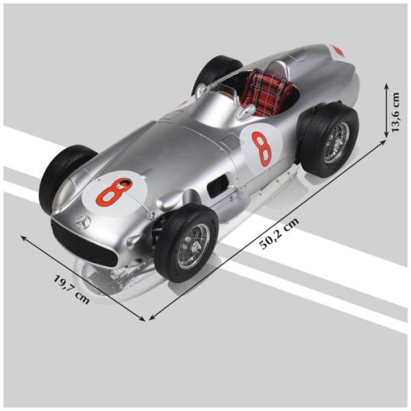 IXC.MRF.FK - MERCEDES-BENZ W196 #8 1° Gran Premio d'Olanda 1955 J-M FANGIO - KIT COMPLETO - 1