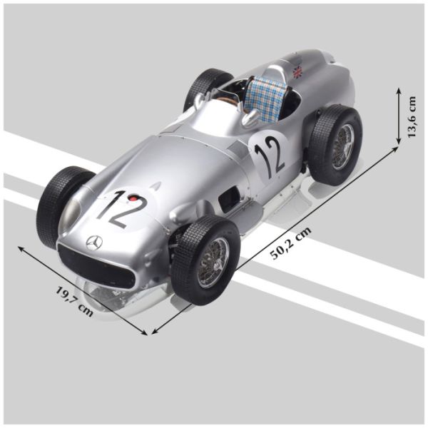 IXC.MRM.FK - MERCEDES-BENZ W196 #12 1° Gran Premio di Gran Bretagna 1955 - KIT COMPLETO - 1