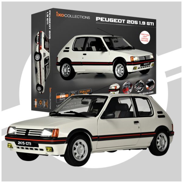 IXC.PEU.FK.W - PEUGEOT 205 1.9 GTI Bianco - KIT COMPLETO 720 pezzi - 1