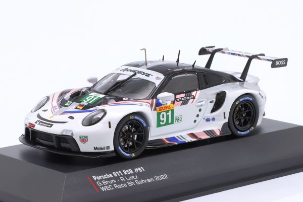 IXO-LEGT43-23008 - PORSCHE 911 RSR #91 WEC Gara 8h Bahrain 2022 G.BRUNI / R.LIETZ - 1