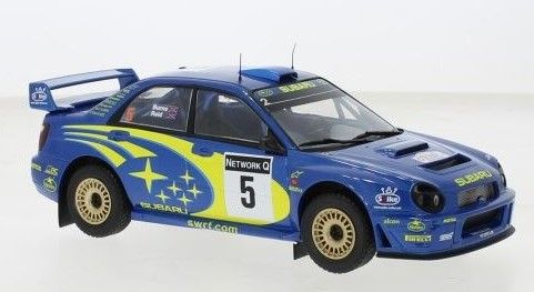 IXO24RAL026A - SUBARU IMPREZZA S7 #5 BURNS/REID RALLYE DE GRANDE BRETAGNE 2001 blu - 1