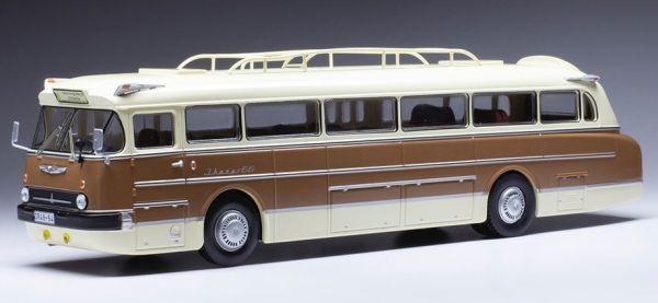 IXOBUS032LQ - IKARUS 66 1972 autobus marrone e beige - 1