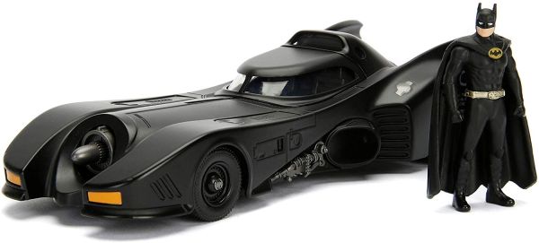 JAD98260 - BATMOBILE 1989 con personaggio di Batman incluso - 1