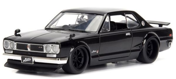 JAD99686 - NISSAN Skyline 2000 GT-R nera del 1971 di Brian Fast And Furious - 1