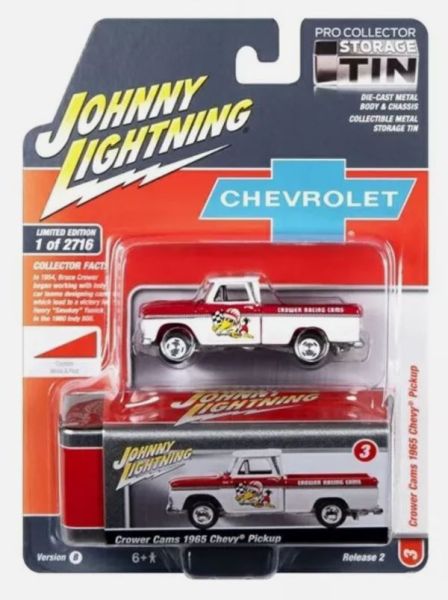 JLCT012-F - CHEVROLET Pick-up 1965 Crower Racing Cams della serie COLLECTOR TINS in blister - 1