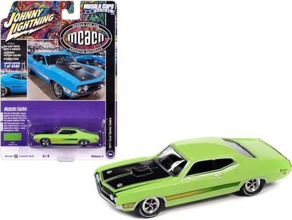 JLMC031B-A - FORD Torino Cobra 1971 verde della serie MUSCLE CARS 2022 in blister - 1