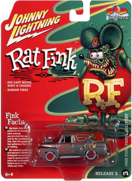 JLPC007-C - FORD Panel Delivery 1955 - RAT FINK - dalla serie POP CULTURE 2022 in blister - 1