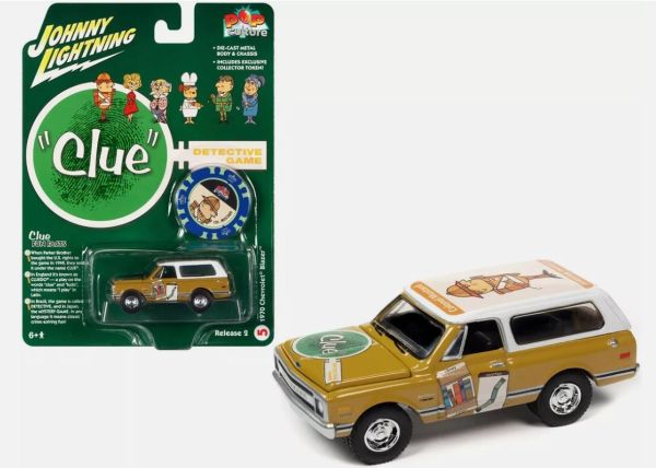 JLPC007-E - CHEVROLET Blazer 1970 marrone - CLUE - della serie POP CULTURE 2022 in blister - 1