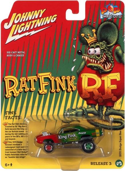 JLPC008-C - DODGE Super Bee 1970 - RAT FINK - della serie POP CULTURE 2022 in blister - 1