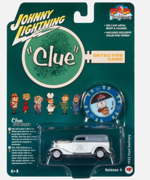 JLPC009-D - FORD Delivery 1933 grigio - CLUE - dalla serie POP CULTURE 2022 in blister - 1