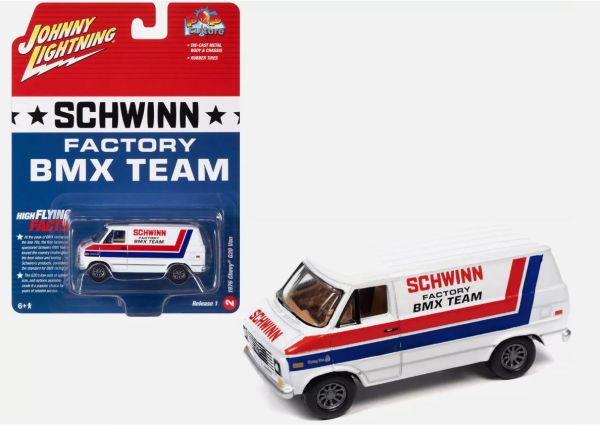 JLPC011-B - CHEVROLET G20 Van 1976 - SCHWINN - dalla serie POP CULTURE 2023 in blister - 1