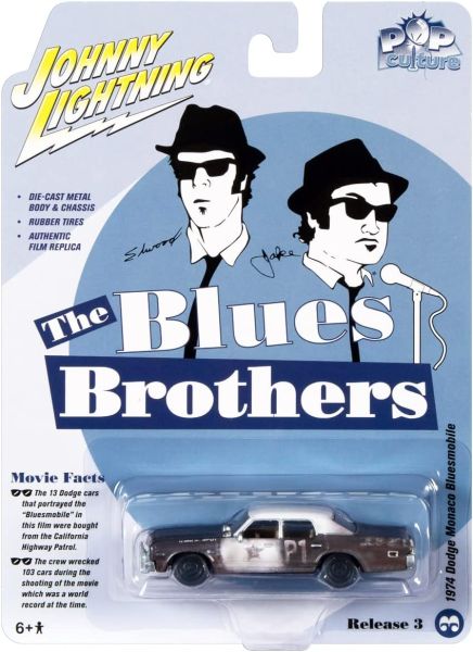 JLSP215 - DODGE Monaco BluesMobile 1974 - BLUES BROTHERS in blister - 1