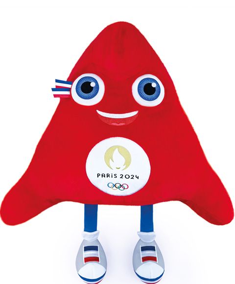 JO2404 - Mascotte ufficiale dei Giochi Olimpici di Parigi 2024 - 80 cm - 1