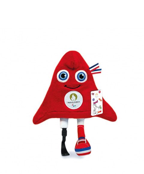 JO2410 - Mascotte ufficiale dei Giochi Paralimpici di Parigi 2024 - 25 cm - 1