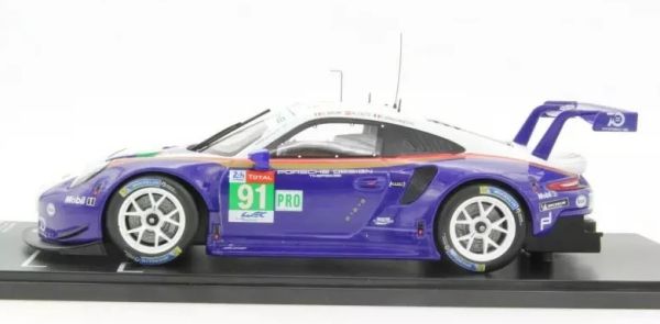 IXO-LEGT18004 - PORSCHE 911 GT3 RSR #91 guidata da Lietz/Bruni/Makowiecki alla 24 Ore di Le Mans 2018 - 1