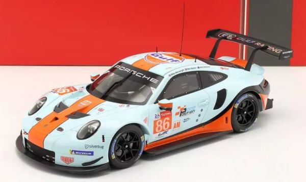 IXO-LEGT18008B - PORSCHE 911 RSR #86 Team GULF Racing guidata da Wainwright/Barker/Davison alla 24 Ore di Le Mans 2018 - 1