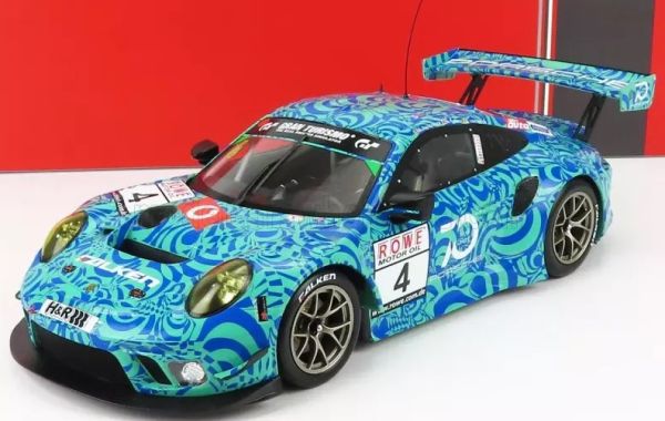 IXO-LEGT18034 - PORSCHE 911 RSR #4 falken design mimetico 4 VLN Nurburgring 2018 RAGGINGER/TANDY/VANTHOOR - 1