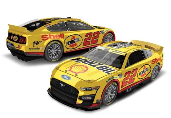 LR-C222222SHPJLCHA - FORD Mustang #22 Campione Nascar Cup 2022 Joey LOGANO - SHELL PENNZOIL - 1