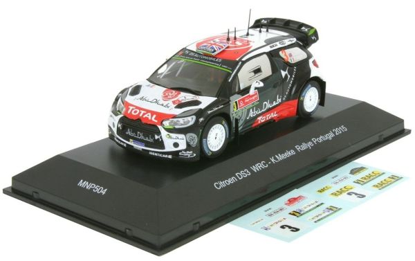 MNP504 - CITROEN DS3 WRC #3 Rally del Portogallo 2015 k.Meeke / P.Nagle limitato a 500 copie - 1