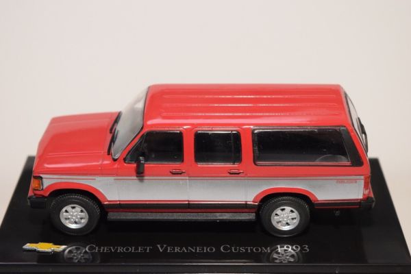 MAGCHEVERANEIO93 - CHEVROLET Veraneio personalizzato 1993 rosso - 1