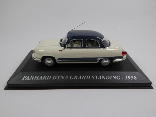 MAGCSPADYNAGRAND - PANHARD Dyna Grand Standing 1958 Bianco e blu - 1