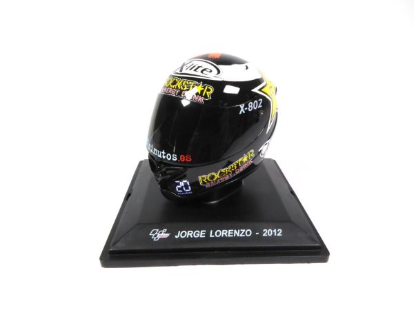 MAGHEL002 - Casco Jorge LORENZO - Moto GP - Campione del mondo 2012 - 1