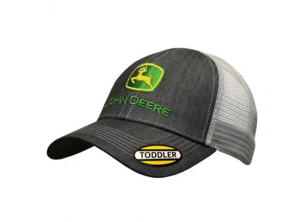 MC53080422CH - Cappellino con fondo in rete per bambini JOHN DEERE grigio - 1