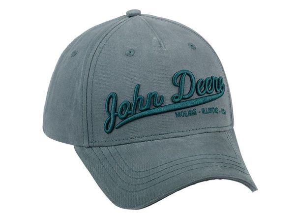 MCL201918011 - Cappellino basecap JOHN DEERE 3D grigio - 1