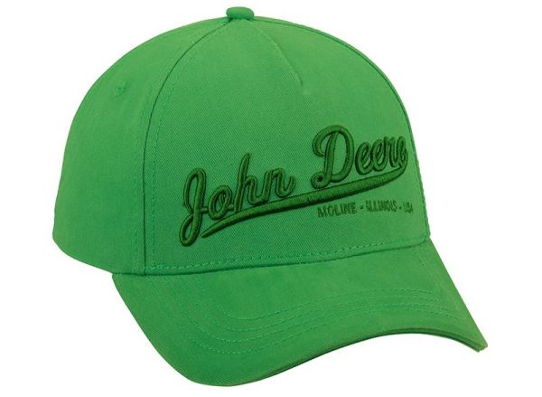 MCL201919011 - Berretto basecap JOHN DEERE 3D verde - 1