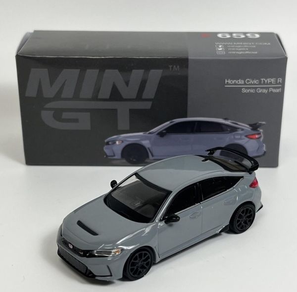 MGT00659-L - HONDA Civic Type R Grigio Perla Sonica 2023 - 1