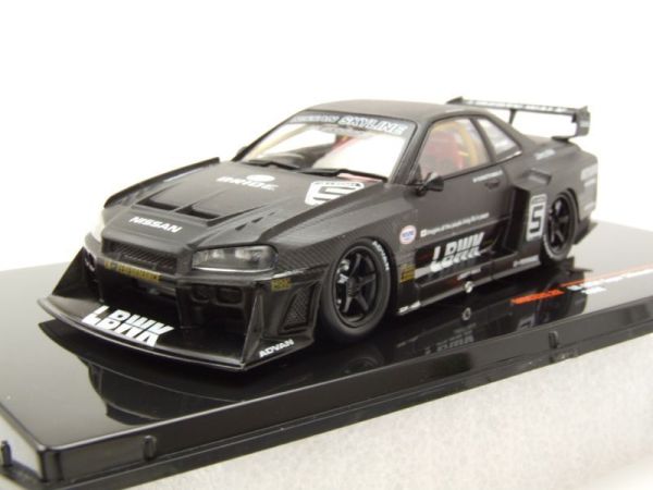 IXOMOC325.22 - NISSAN LB-ER34 Super Silhouette Skyline 2020 Nero - 1