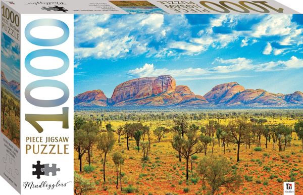 HIN0134 - Puzzle 1000 pezzi Parco nazionale di Uluru-kata Tjuta - 1