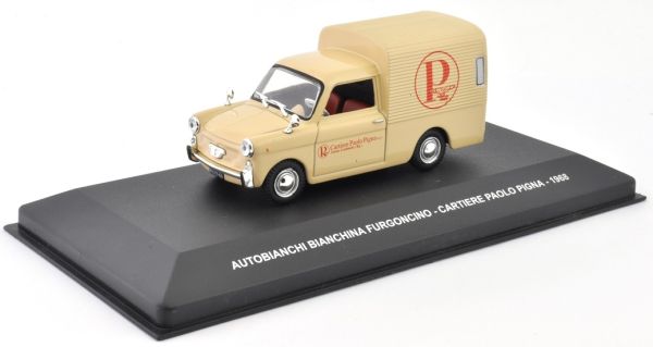 NET0019 - AUTOBIANCHI Bianchina van 1968 cartiera italiana Cartiere Paolo Pigna - 1