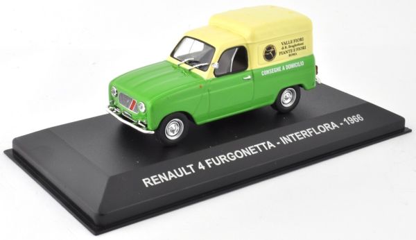 NET0038 - RENAULT R4 furgone 1966 Interflora italiana - 1