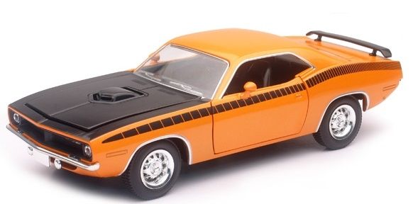 NEW71873O - PLYMOUTH Cuda Arancio 1970 - 1